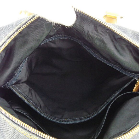 Dior handbag beige canvas ~ leather Authentic used - Picture 8 of 8